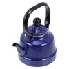 DOITOOL Enamel Tea Kettle Vintage Enamel Teapot 1.1 L Porcelain