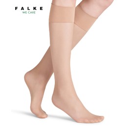 FALKE Women's Pure Matt 20 DEN W KH Sheer Plain 1 Pair Knee-High Socks, Skin colour (Cocoon 4859) new - eco-friendly, 5.5-8