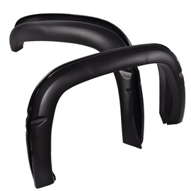 G-PLUS Fender Flares Textured Wheel Cover Trim Guards 4Pcs Compatible with 1994-2001 Dodge Ram 1500, Compatible with 1994-2002 Dodge Ram 2500 3500, Fits 8ft, 6.5ft ((96", 78") Fleetside Beds Only