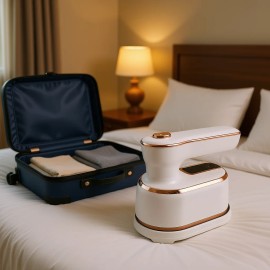 Portable Handheld Garment Steamer 1000W Fast Heating Travel Steam Iron Whitecolor: White Color