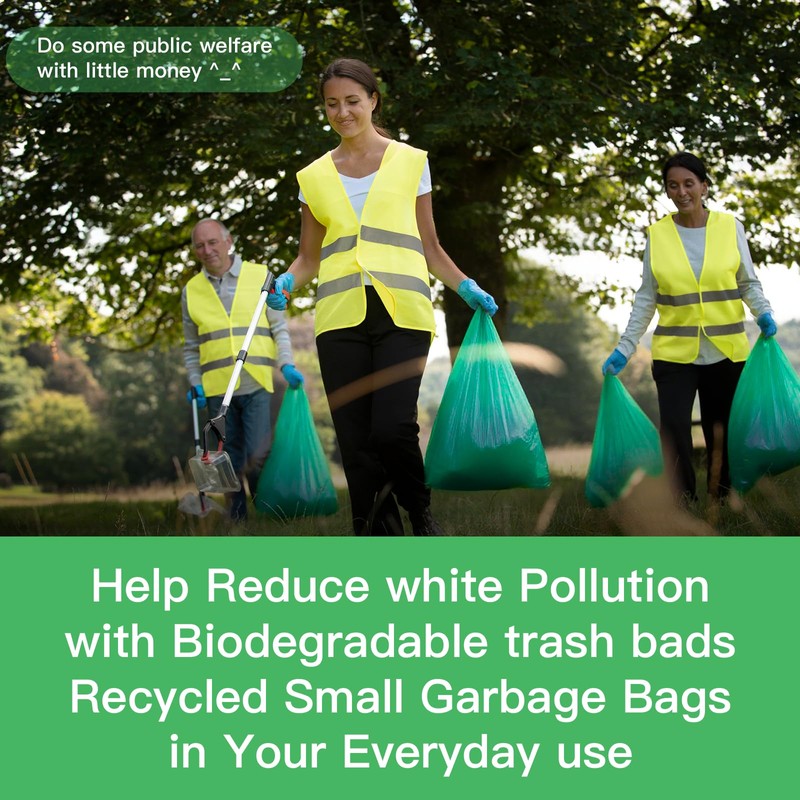 4 Gallon Biodegradable Trash Bags - Inwaysin Bulk 100 Count