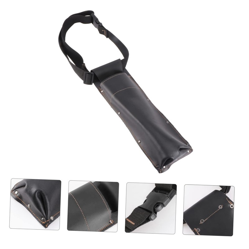 TEHAUX 2pcs Flame-resistant Welding Rod Holder Bag High-capacity Wear-resistant Storage