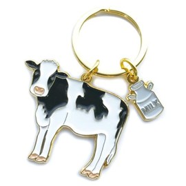 Animal Key Ring [Cow] Animal Cute Key Chain Z0127/KH