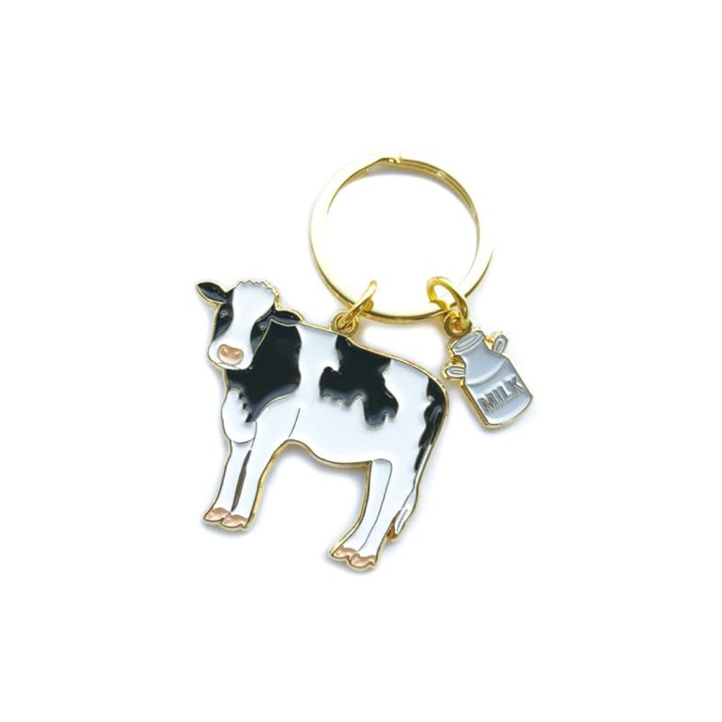 Animal Key Ring [Cow] Animal Cute Key Chain Z0127/KH