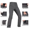 Shallowlulu Men's Fishing Pants Quick Dry Lightweight Cargo Hiking Pants