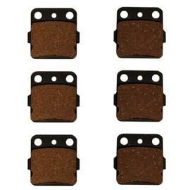 Factory Spec, Front & Rear Semi-Metallic Brake Pads for Honda TRX400EX & TRX400X Sportrax fits 1999-2014