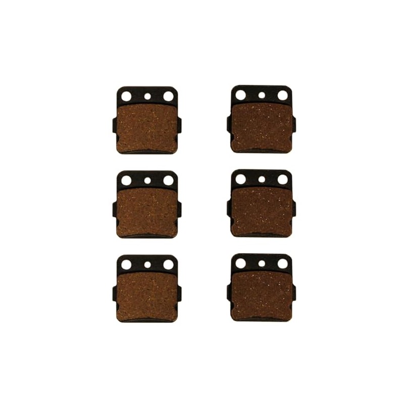 Factory Spec, Front & Rear Semi-Metallic Brake Pads for Honda