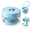 Retainer Cleaner Case, Retainer Case for Women Teen Girls, 3-in-1