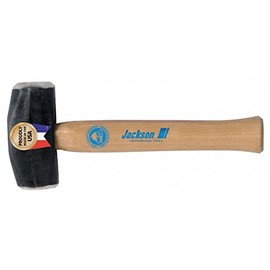 Hand Drilling Hammer, 3 Lb, Hickory