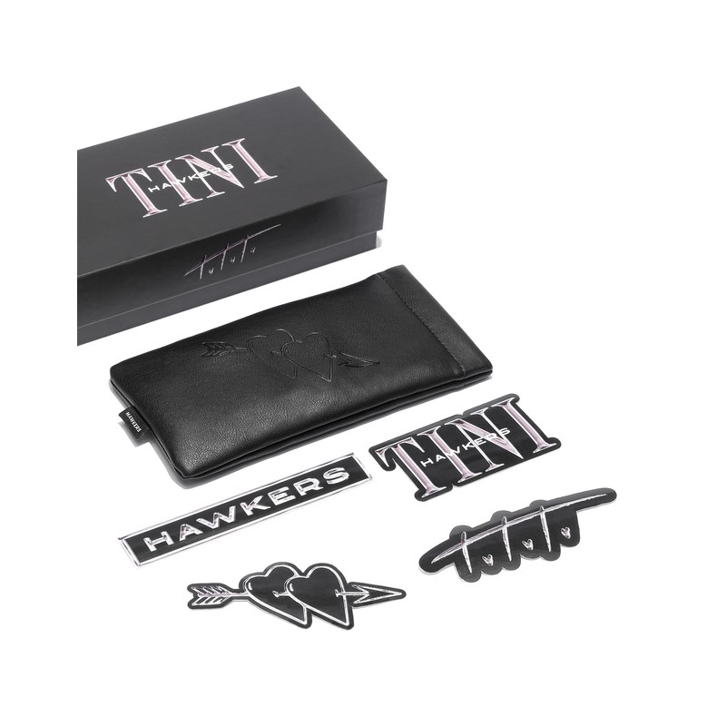 HAWKERS Unisex Tini Sunglasses, black