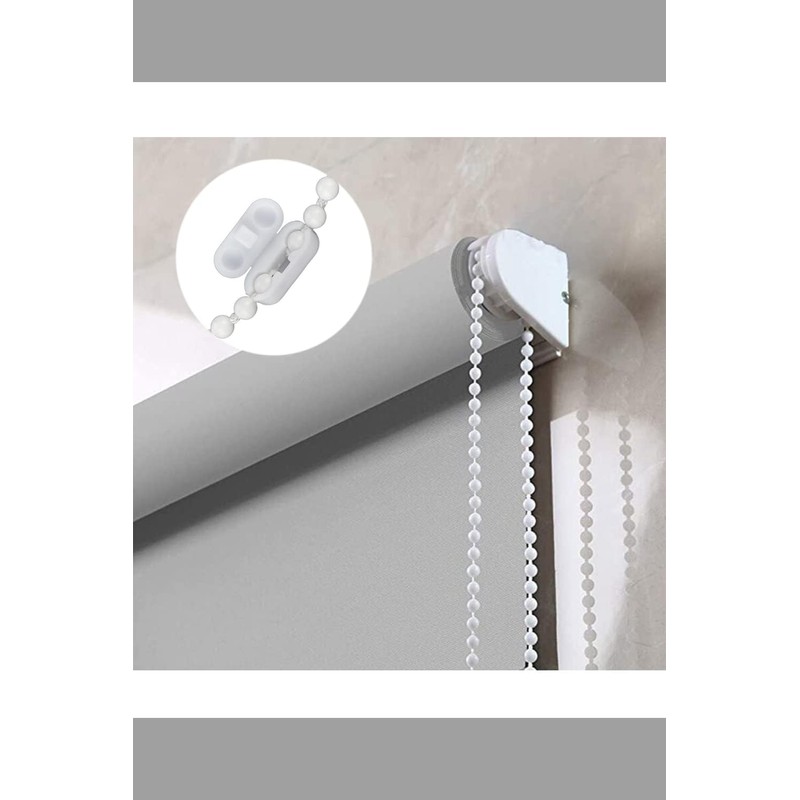 YFFSFDC 10pcs Ball Chain Connector Plastic Chain Curtain Accessories Crimp