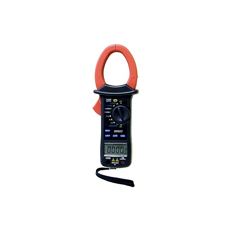 Sinometer BM803 Auto Manual Range AC/DC Current 1000A Clamp Meter