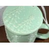 Temptations Frosty Forest Mint 16 oz. Mug Ornament Lid w/Gift