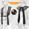 Tool Belt With Suspenders, 22 Pockets Tool Bags, Multi-Functional Adjustable