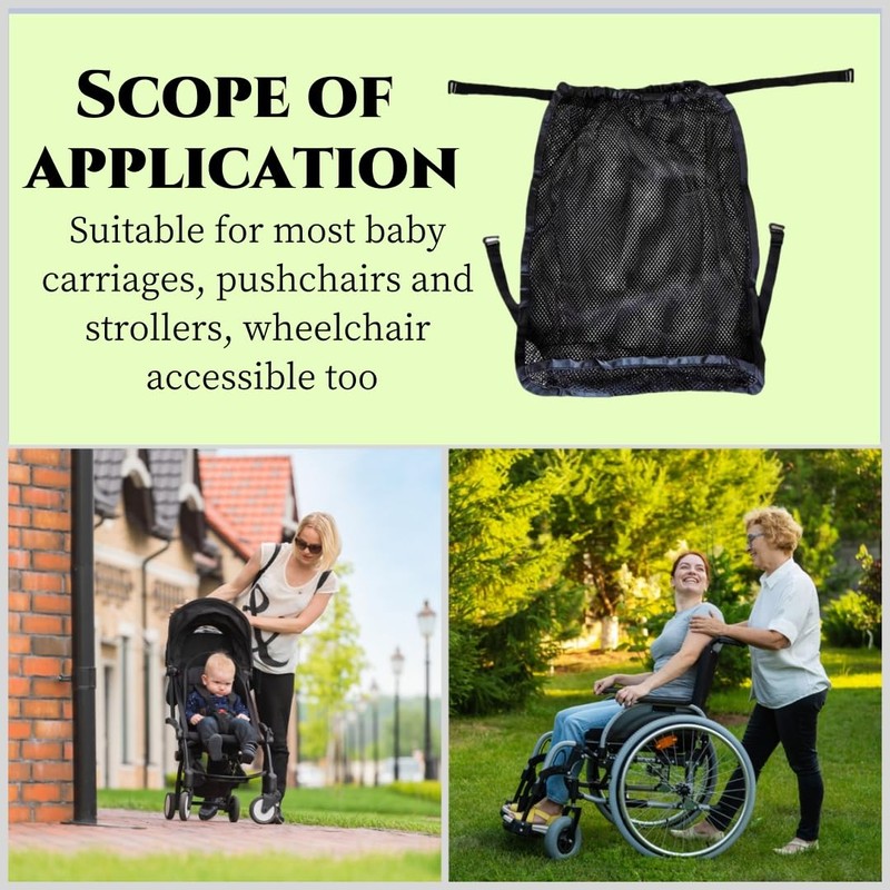 Shopping Net for Prams, Pram Net, Shopping Bags, Mesh Bag,