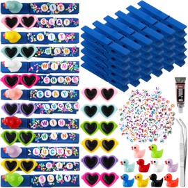 VioraWhite 40 Sets Cheer Pins Multicolored Spirit Clips Volleyball Clothespins for Backpacks 400 Pcs Colored Beads Decorations for Cheer Team Gifts Bulk(Multicolor,Fresh)