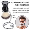 Kaimeilai Razor Holder Stand for Men, Razor Brush Stand Holder