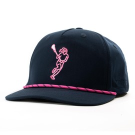 ChalkTalkSPORTS Lacrosse Rope Hat | Lax Girl | Size Large