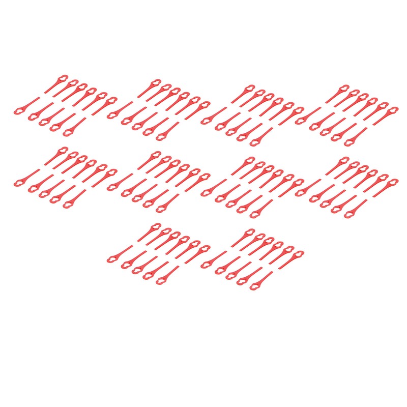 100pcs Replacement Grass Trimmer Blades Lawn Mower Head Cutting Blades