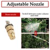 YSMN Hand Pump Sprayer Stainless Steel Sprayer for Indoor and