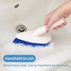 Qaestfy Shower Scrubber Cleaning Brush Combo Bath Tub Tile Cleaner