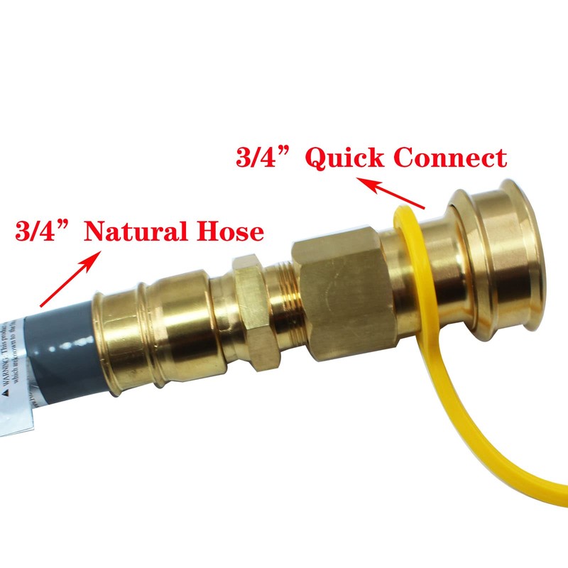 𝐌𝐄𝐍𝐒𝐈 𝟑/𝟒" Female and Male Solid Brass Dual Fuel Generator