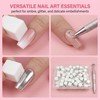 GXGM 200 Pezzi spugne per nail art con impugnatura in