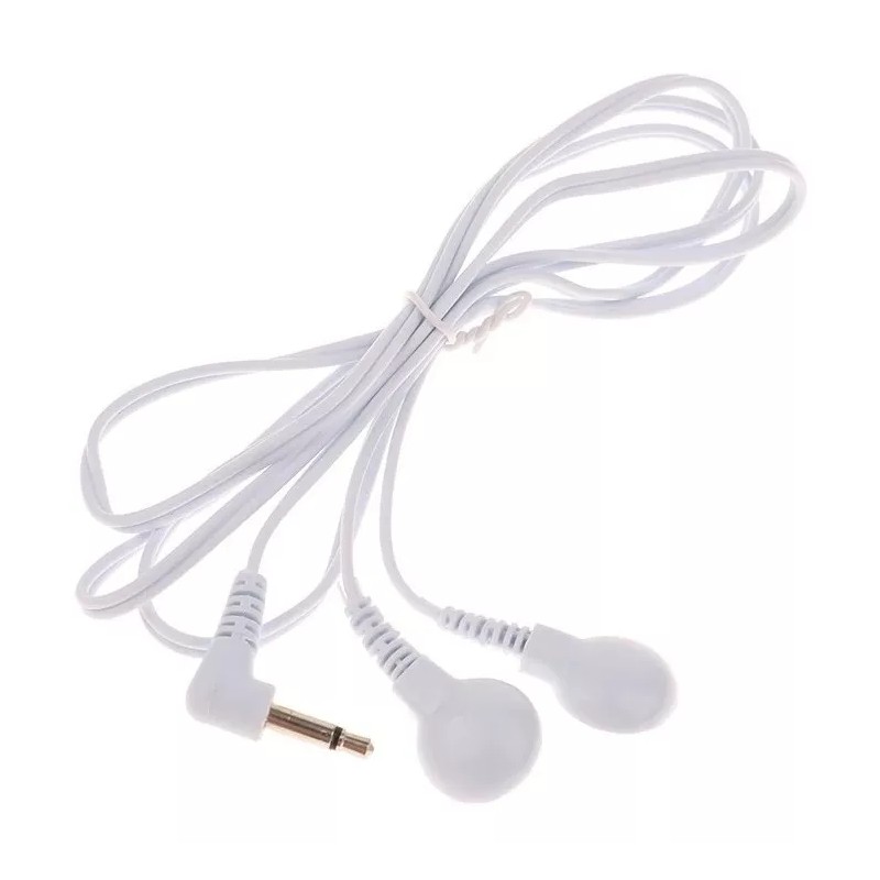 Smart Choices Cable Electrodos 2 Salidas Y Plug De 2.5mm