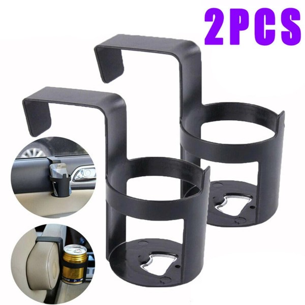 Unbranded 2x Universal Car Truck Door Cup Mount Drink Beverage