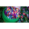 Fiesta Confetti.Value Mexican Colorful Paper Confetti. Jumbo Bag .95lb/425gr.