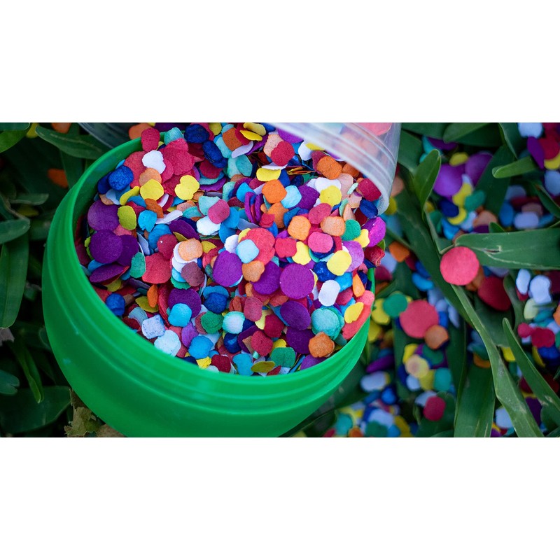 Fiesta Confetti.Value Mexican Colorful Paper Confetti. Jumbo Bag .95lb/425gr.