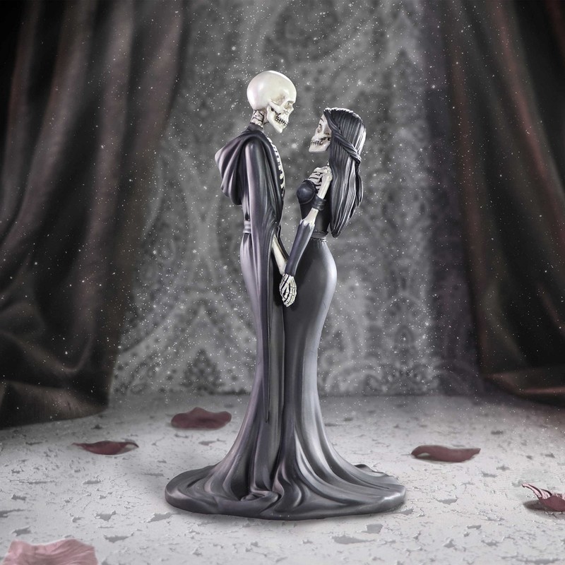 Nemesis Now Eternal Vow 24cm, Resin, Gothic Wedding Giftware, Skeleton