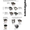 Rattleware Stainless Steel Open Bottom Knock Box Chute - For