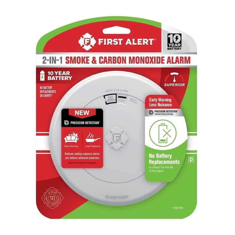 First Alert SMCO210 Sealed 10-Year Battery Combo Smoke and Carbon