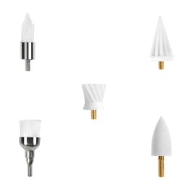 Dental Polisher Attachment, 5 Multifunctional Replacement Heads for Wbbrbbr Teeth Polisher for Teeth Cleaning & Whitening Teeth