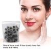 Mascarilla Facial Comprimida de Fibra de Carbón de bambú, Tejido,