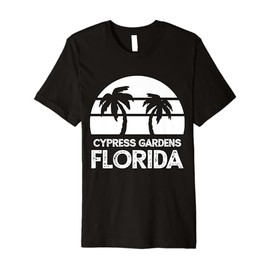 Cypress Gardens Florida Summer Souvenir Gift Premium T-Shirt