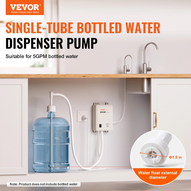 VEVOR 5 Gallon Bottled Water Dispenser Pump System Water Dispensing