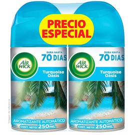 Air Wick® Aromatizante de Ambiente Freshmatic Repuesto Turquoise Oasis 250 ml