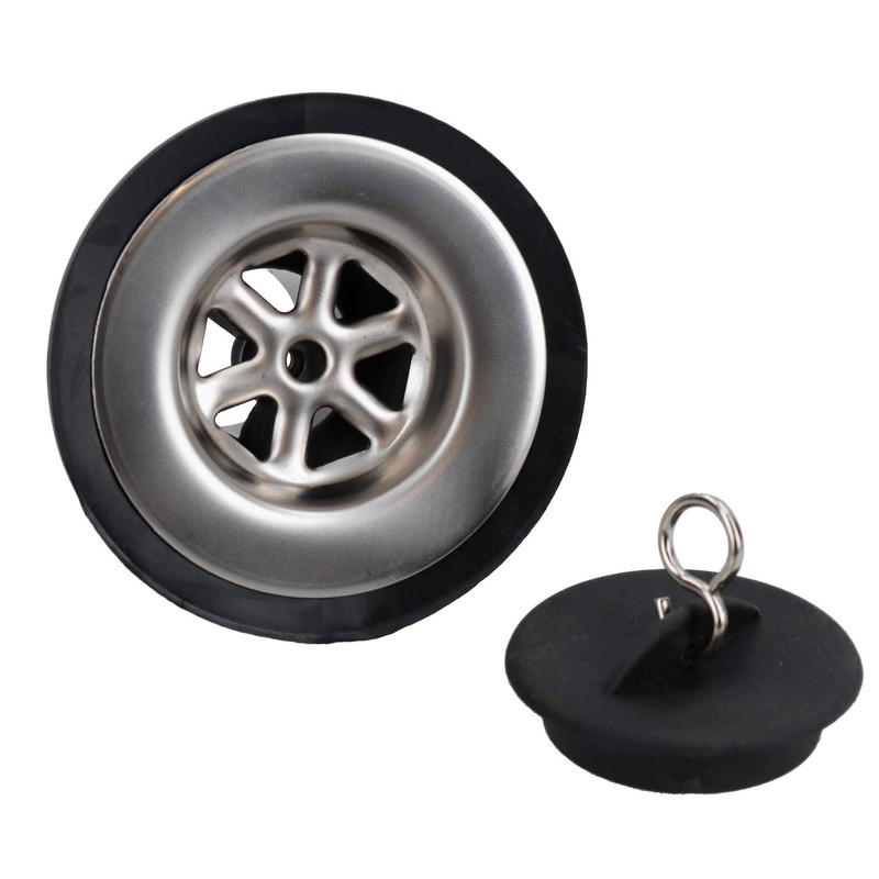 AB Tools 1-1/4" Sink Waste Drain Plug Hole Fitting for