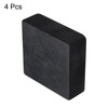 QUARKZMAN Pack of 4 Rubber Buffer Hard Pad, 50 mm
