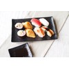 Miniru Pottery 009-729570 Lightweight Shogi Small Plate, Oil Droplets Tengoku,