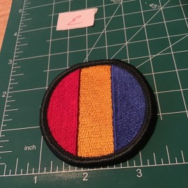 WWII US Army Replacement and School Command Shoulder Sleeve Insignia
