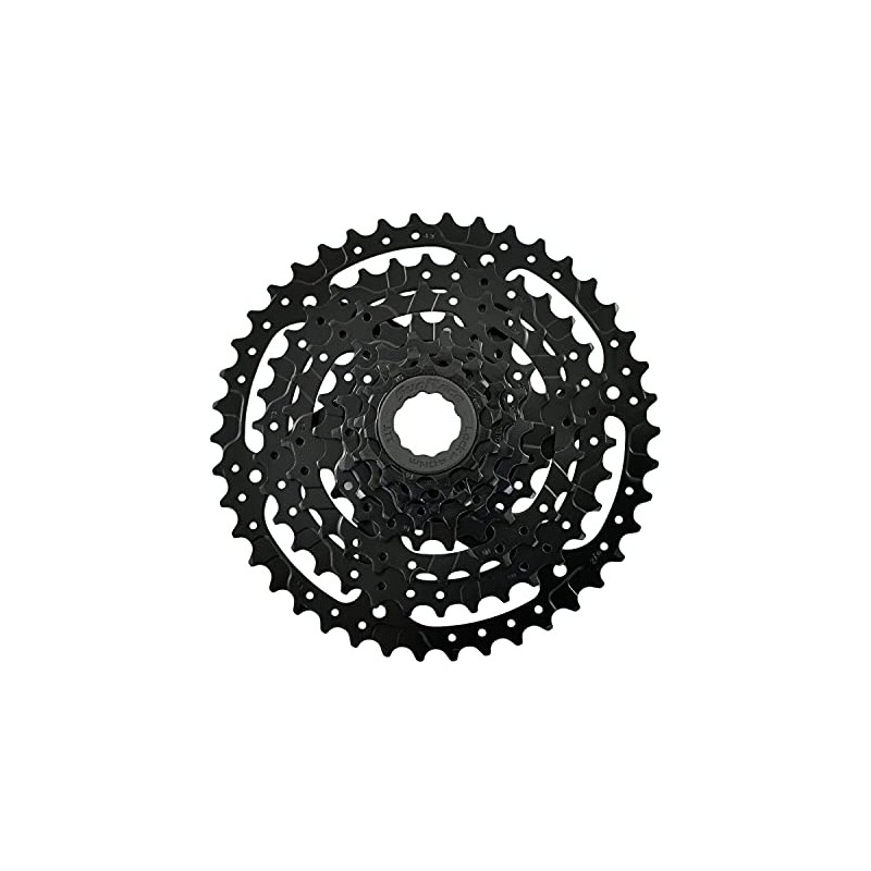 SunRace CSM680 Cassette 8 Speed 11-42T Cassette, Black, ST2409