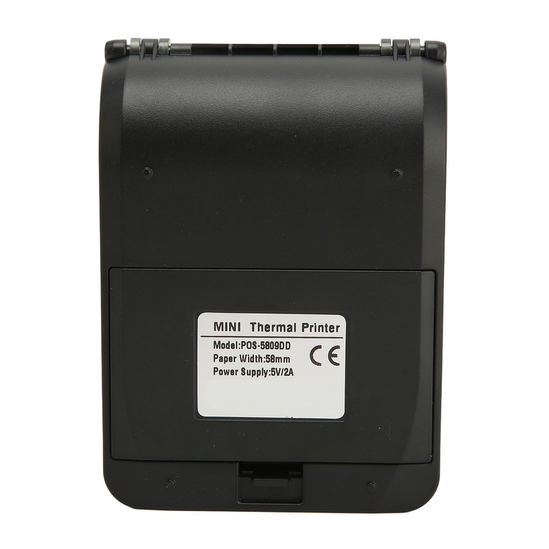Portable Receipt Printer 58mm Bluetooth 4.0 Fast Printing Low Noise