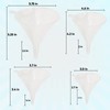 Liqvee Funnel Transparent in 4 Different Sizes (122, 101, 76