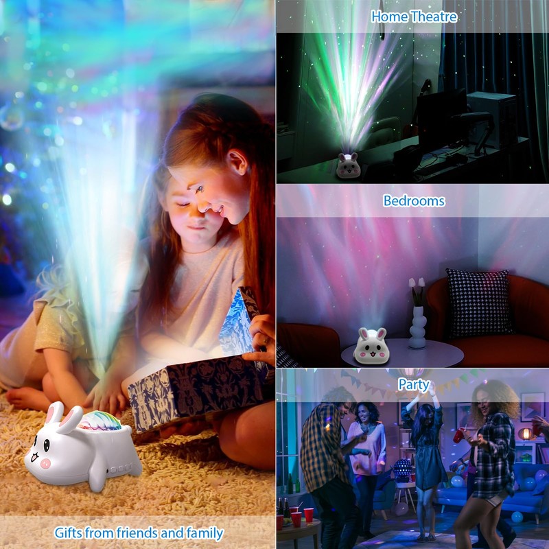 LED Starry Sky Projector, Northern Light Projector, Night Light, Starry