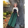 BEAUTELICATE Victorian Skirt Renaissance Skirt 100% Cotton Long Skirt Medieval