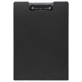 EXXO by HFP Clipboard Folder A4 Pack of 5 Vertical Extra Strong Erasable Unbreakable Black