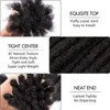 10 inch 30 Strands Loc Extensions Human Hair, 0.6cm Width